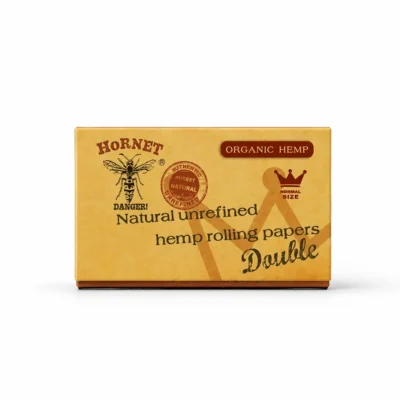 Hornet Rolling Paper natural brown slim