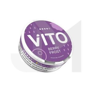 VITO Nicotine Pouch can with discreet under-lip pouches in UAE