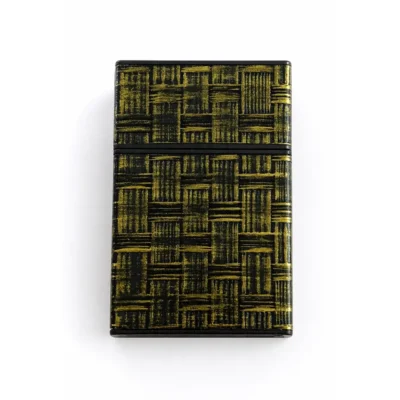 Stylish metal cigarette case with lighter in UAE