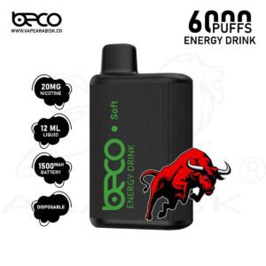 BECO 6000 Puff 20MG disposable vape UAE