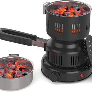 Electric charcoal burner