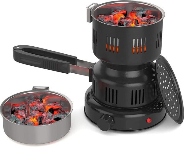Electric charcoal burner