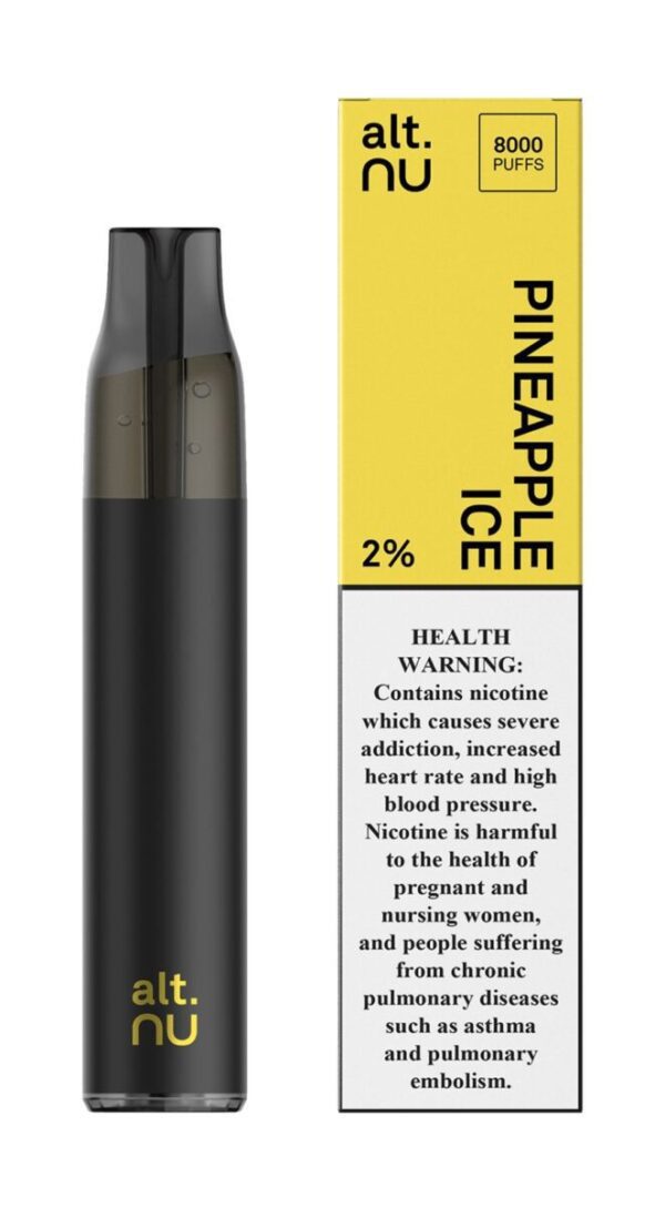 alt.nu 8000 Puff 20MG disposable vape