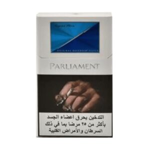 Parliament Cigarettes pack with recessed filter in UAE