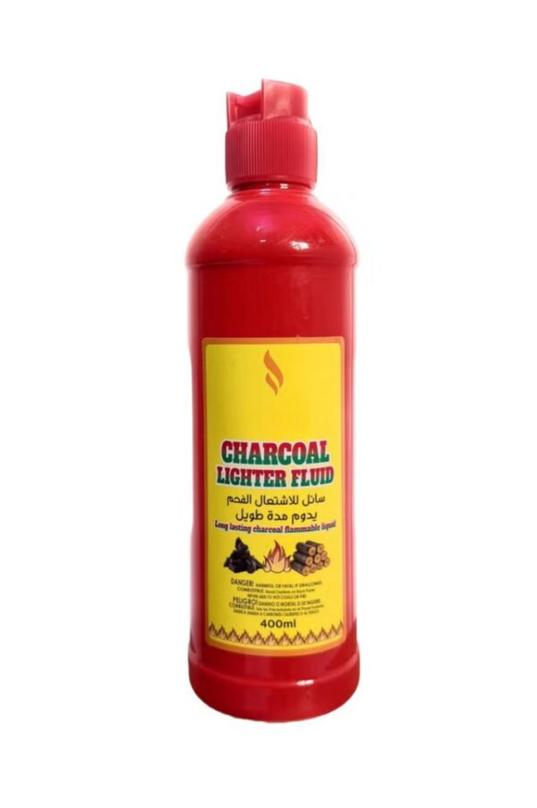 Charcoal Lighter Fluid Refill for BBQ and Shisha Charcoal | Asad Smoking Center Ajman & Sharjah