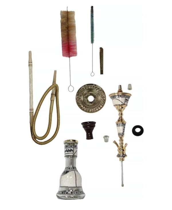 Egyptian Sadaf stainless steel full set shisha