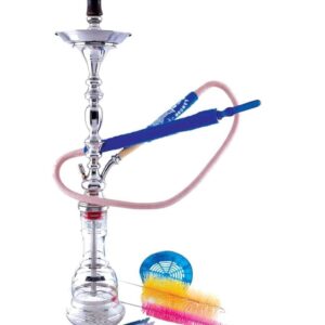 Khalil Mamoon long feraoni shisha stainless steel full set فرعونی