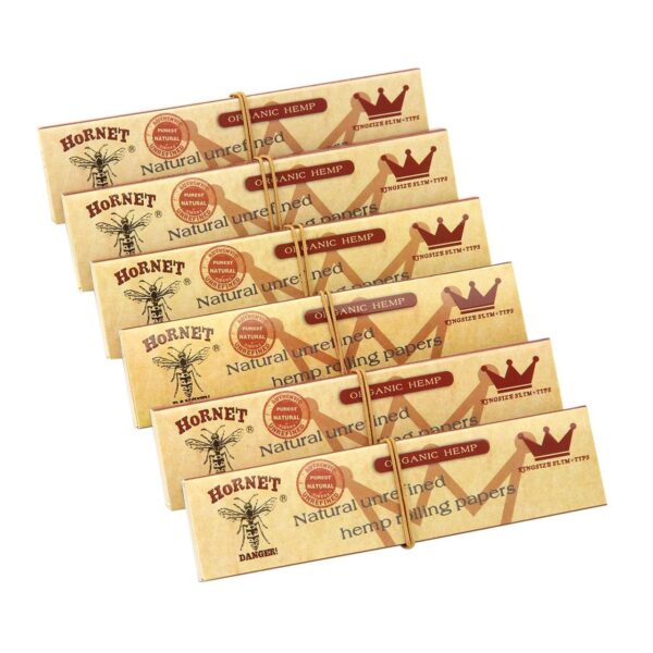 Hornet rolling papers with filter