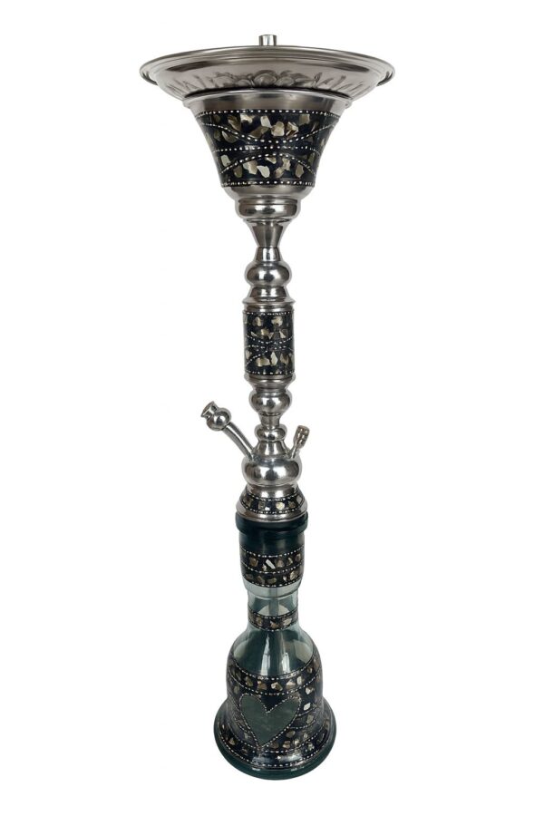 Egyptian Sadaf Stainless Steel Full Set Shisha available in Ajman and Sharjah