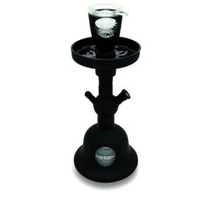 Full Glass Shisha 33cm with Disco Light and Remote – Gift Set