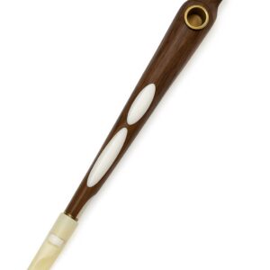 hand caeved midwak wood and ceramic beast quality