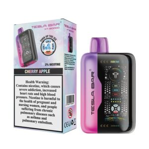 Tesla Bar 30000 Puff premium long-lasting rechargeable disposable vape in UAE