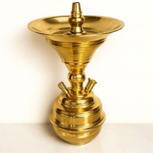 Avana Gold Mini Full Set Shisha on white background