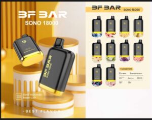 BF Bar Sono 18000 Puff rechargeable long-lasting disposable vape
