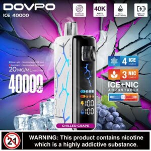 Dovpo Ice 40000 Puff 30MG rechargeable long-lasting mesh disposable vape