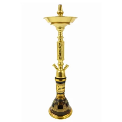 Khalil Mamoon Golden Egyptian Full Set Shisha available in Ajman and Sharjah