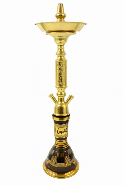 Khalil Mamoon Golden Egyptian Full Set Shisha available in Ajman and Sharjah