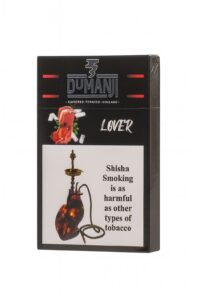 Dumanji Shisha Flavor 50g hookah tobacco pouch on white background