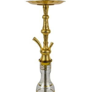 Khalil Mamoon Golden Egyptian Full Set Shisha available in Ajman and Sharjah