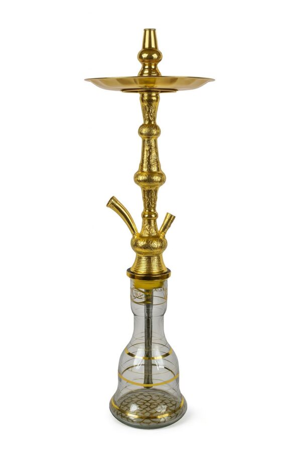 Khalil Mamoon Golden Egyptian Full Set Shisha available in Ajman and Sharjah