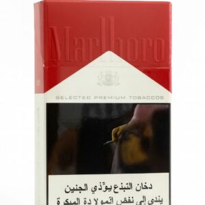 Marlboro Red Cigarettes premium strong flavor tobacco by Philip Morris