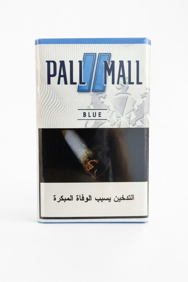 Pall Mall Blue Cigarettes light smooth flavor from British American Tobacco