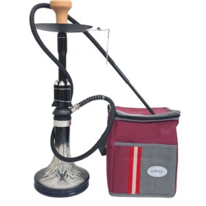 ZAEEM Full Set Shisha Black Edition with Bag available in Ajman and Sharjah