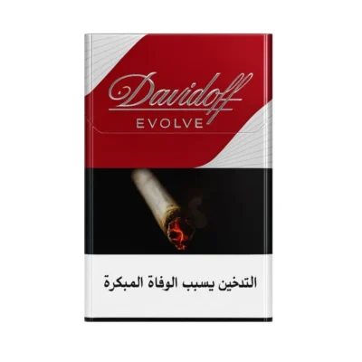 Davidoff Evolve Red premium slim cigarette pack