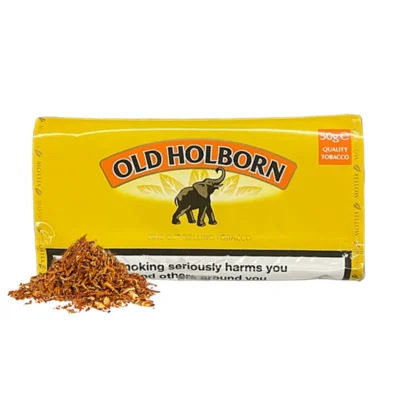 Old Holborn Yellow Rolling Tobacco – Smooth Light Hand Rolling Tobacco in UAE