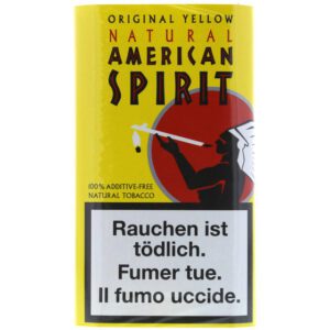 American Spirit Yellow Rolling Tobacco – Smooth Light Natural Tobacco 30g in UAE