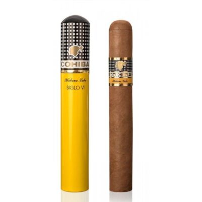 COHIBA SIGLO VI tubos habana cuba premium cuban cigar in metal tube