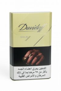 Davidoff Gold Cigarette Pack