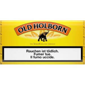 Old Holborn Yellow Rolling Tobacco – Smooth Light Hand Rolling Tobacco in UAE