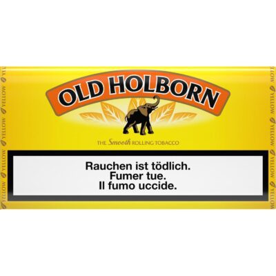 Old Holborn Yellow Rolling Tobacco – Smooth Light Hand Rolling Tobacco in UAE