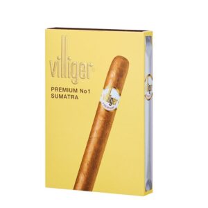 VILLIGER PREMIUM No.1 Sumatra Cigars Pack of 5 – Premium Swiss Cigars in UAE
