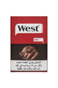 West Red Cigarettes pack in Ajman and Sharjah