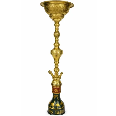 Abu Zaid Asli Stainless Steel Full Set Egyptian Type premium hookah UAE