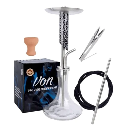 VON Shisha YH-185 DAN Stainless Steel Hookah