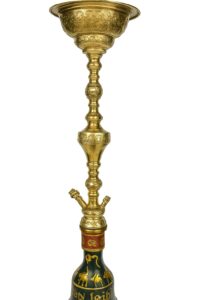 Abu Zaid Asli Stainless Steel Full Set Egyptian Type premium hookah UAE