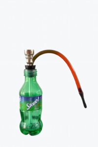 Bottle Full Glass Mini Shisha portable glass hookah UAE