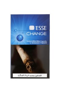 Esse Change menthol capsule flavored cigarettes UAE