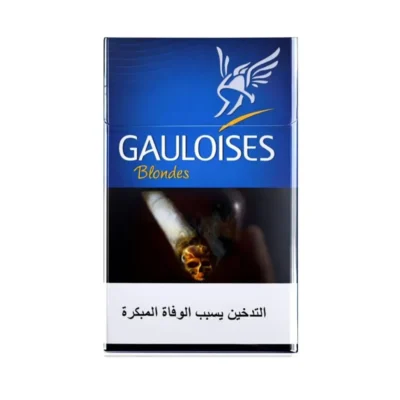 Gauloises Blondes French Cigarettes Blue Red Yellow Packs