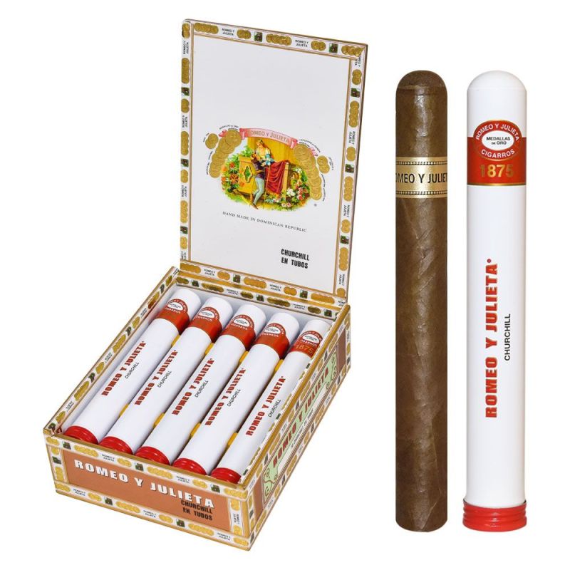 ROMEO Y JULIETA tubos habana cuba luxury cuban cigar in metal tube