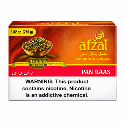 Afzal Pan Raas Shisha Molasses Original Indian Brand Paan Flavor
