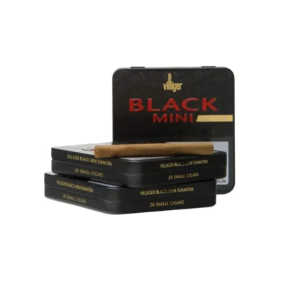 VILLIGER MINI Black Filter Cigarillos mild to medium strength