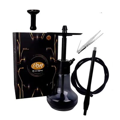 VON 216 ART Hookah Set Black Premium Hookah UAE