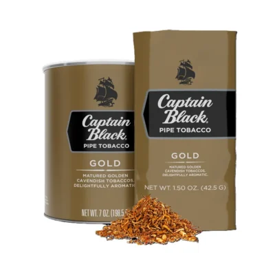 Captain Black Gold Pipe Tobacco UAE premium smooth golden blend tobacco