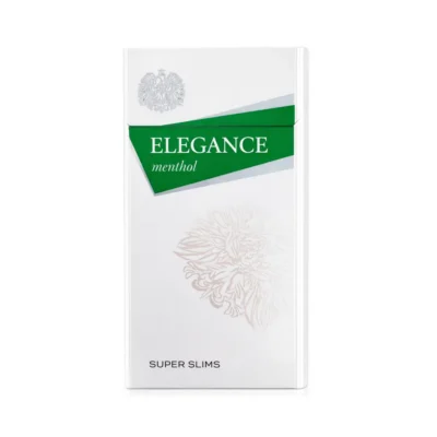 Elegance Super Slims Menthol premium slim menthol cigarettes 5 tar UAE