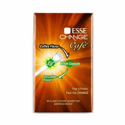 Esse Change Cafe premium slim cigarettes coffee flavor authentic ESSE cigarettes available in UAE