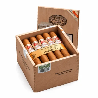 Hoyo de Monterrey Epicure No. 2 Cuban Cigars Box of 25 UAE